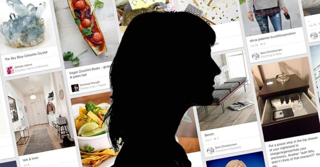 women and pinterest